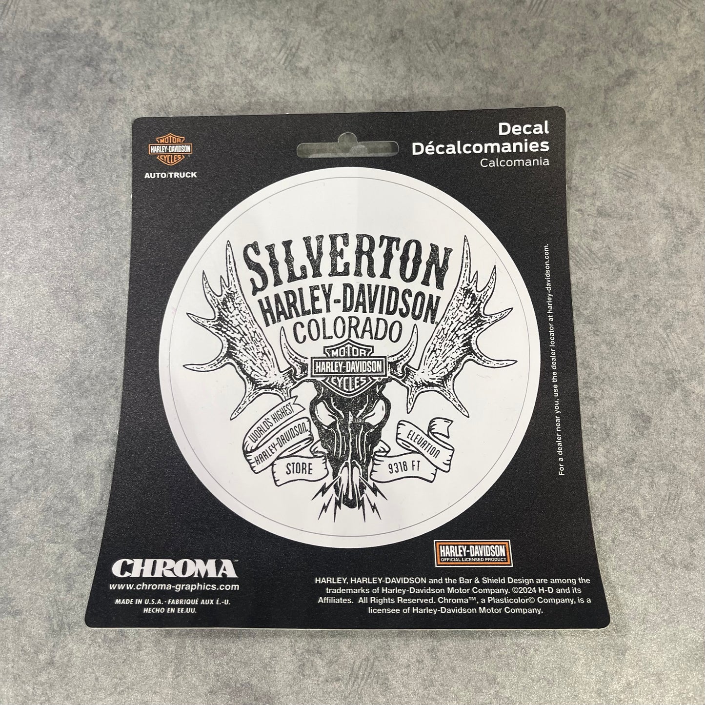 SHD Moose Skull Decal