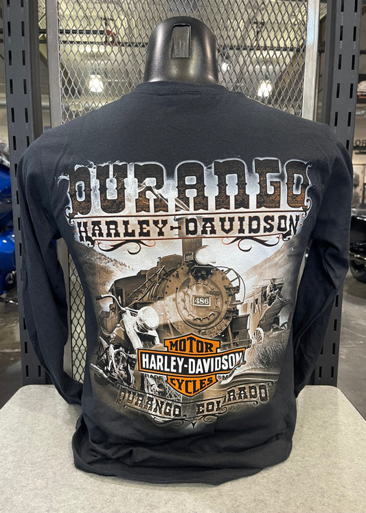 DHD - Aged - Train Back - Mens Longsleeve