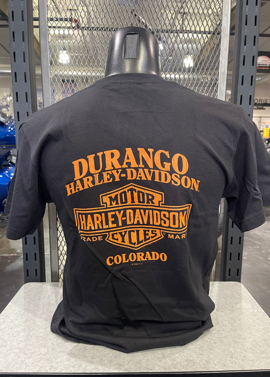 DHD Cowgirl - Bar & Shield Back - T-shirt