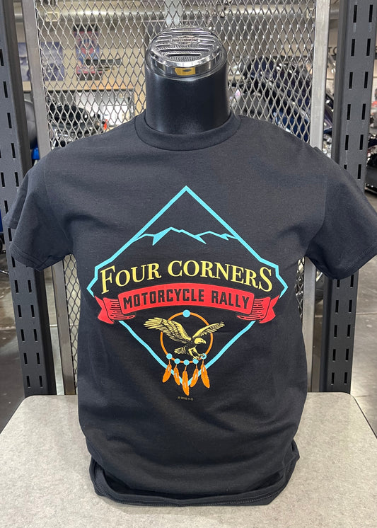 DHD Four Corners Motorcycle Rally Tee