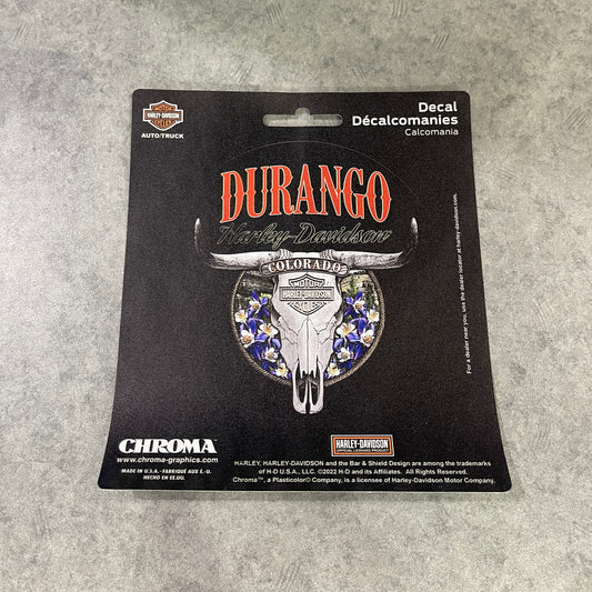 DHD Circle Skull Decal