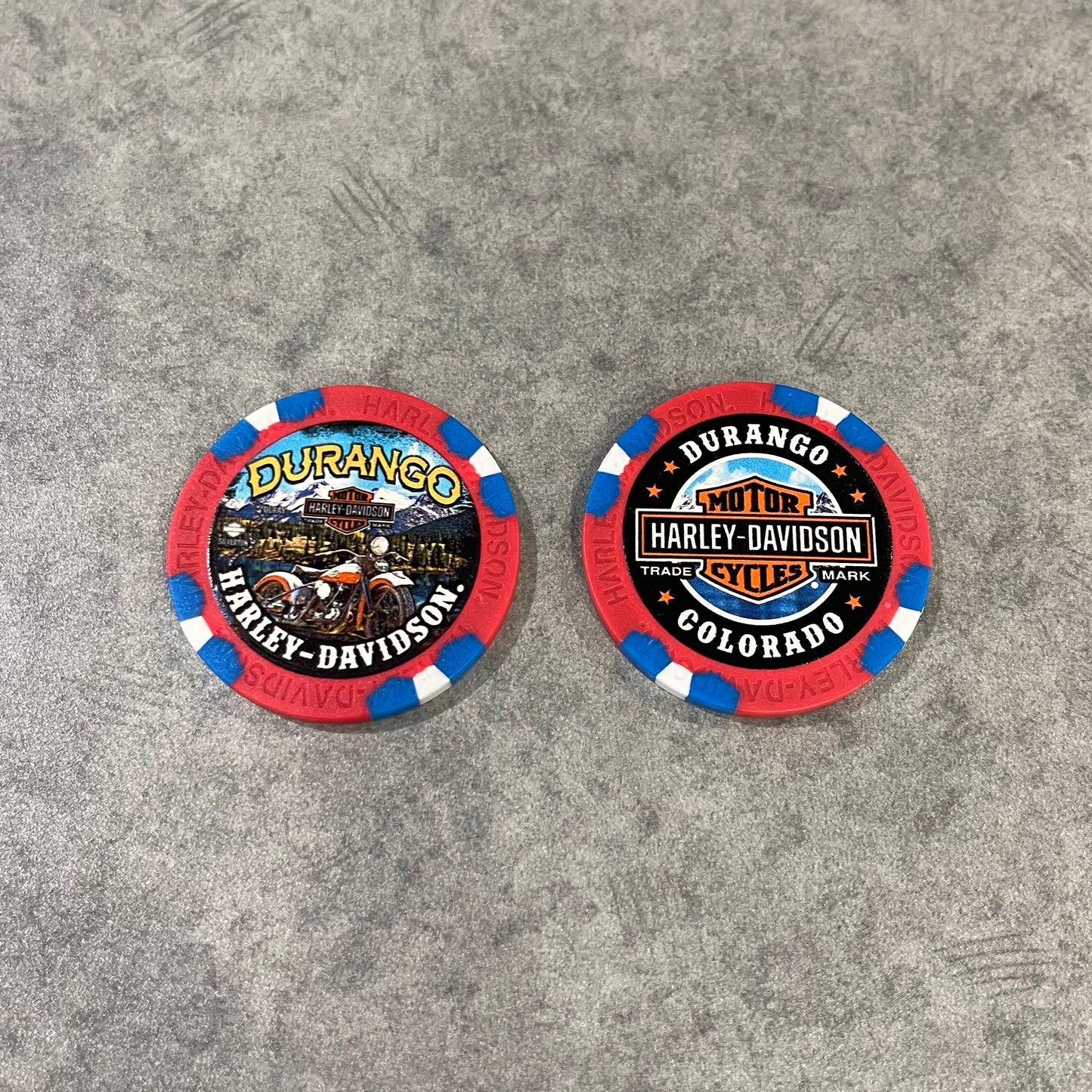 Durango Harley-Davidson Poker Chips