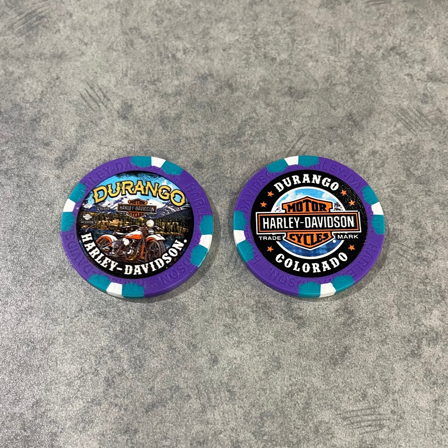 Durango Harley-Davidson Poker Chips